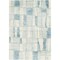 Homeroots 3 ft. 9 in. x 5 ft. 11 in. Polypropylene Ivory & Blue Area Rug 353908 - alternate 1